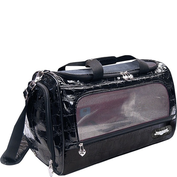 NWT Dog bag carrier Van Zealand pink/magenta black trim S FREE SHIPPING!! - Picture 4 of 6